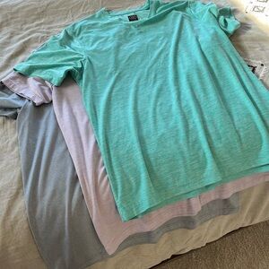 Workout shirts - bundle of three - size large